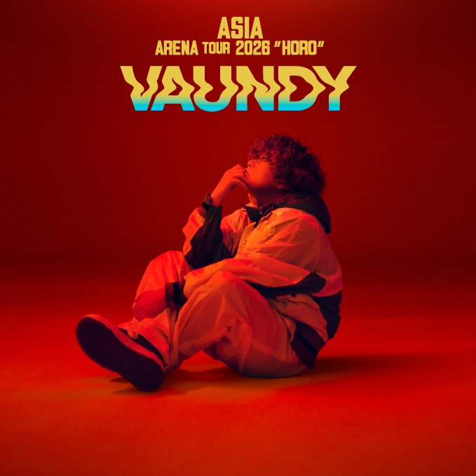Vaundy ASIA ARENA TOUR 2026 “HORO” IN SEOUL キービジュアル
